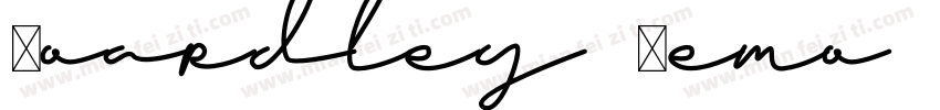 Boardley Demo RegularVersion字体转换